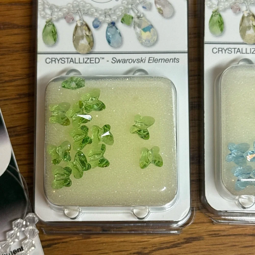 Swarovski Butterfly Crystal Beads and Glass Beads